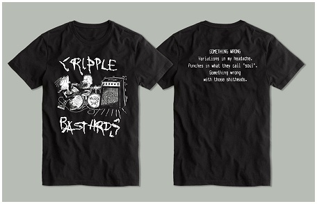 CRIPPLE BASTARDS \"1991\" (tshirt)