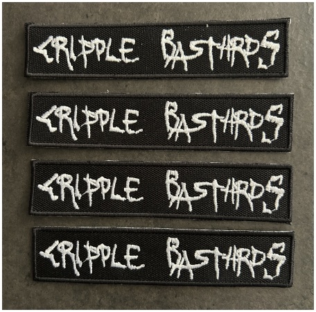 CRIPPLE BASTARDS - Embroidered logo