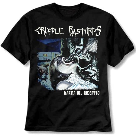 CRIPPLE BASTARDS \"Karma del riscatto\" (tshirt)