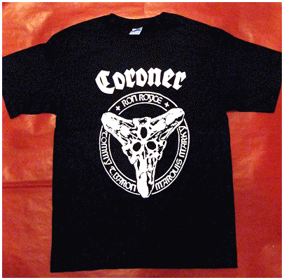 CORONER \"Skull logo\" (t-shirt) [IMPORT!]