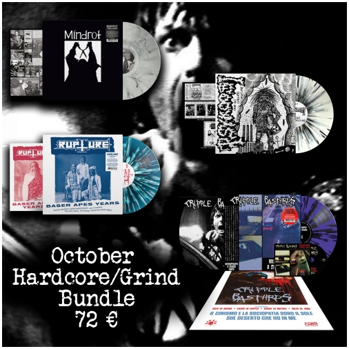 F.O.A.D. OCTOBER GRIND/HARDCORE BUNDLE (4 x diehard LPs) PREORDER