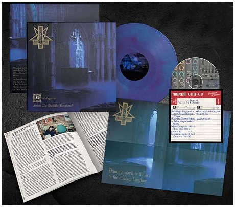 ABIGOR \"Nachthymnen (From the twilight kingdom)\" [LP+CD, BLUE VINYL!]