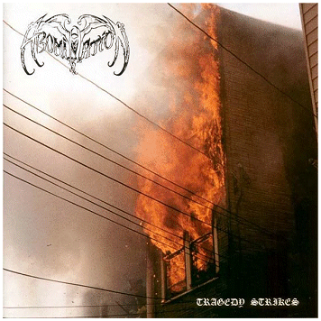 ABOMINATION \"Tragedy strikes\" [ORANGE VINYL!]