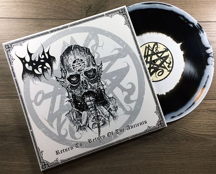 ABSU \"Return to...Return of the ancients\" [2xLP, BLACK/WHITE VINYL!]