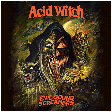 ACID WITCH \"Evil sound screamers\" [CANDY CORN LP!]