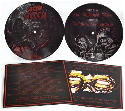 ACID WITCH \"Midnight mass\" [PICTURE DISC!]