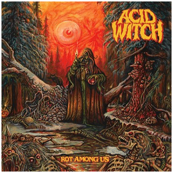 ACID WITCH \"Rot among us\" [TRI-COLOR LP!]