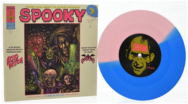 ACID WITCH / VAULTWRAITH \"Split\" [HALF BLUE/HALF PINK, US IMPORT!]