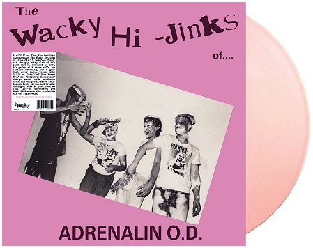 ADRENALIN O.D. \"The wacky hi-jinks of Adrenalin O.D.\" [PINK VINYL!]
