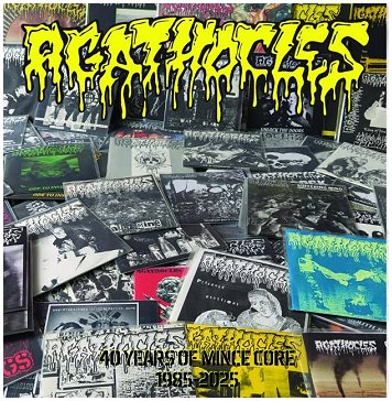 AGATHOCLES \"40 years of mincecore 1985-2025\" [COLOR VINYL!]
