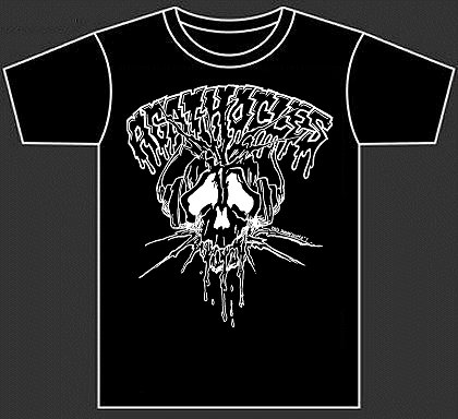 AGATHOCLES \"Skull logo\" (black t-shirt)