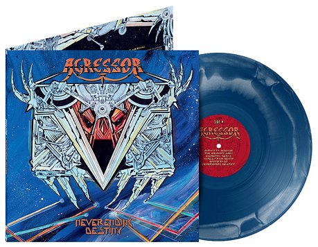 AGRESSOR \"Neverending destiny\" [BLUE VINYL!]
