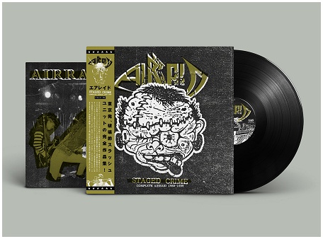 AIRRAID "Staged crime - Complete Airraid 1988-1989" (black)
