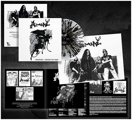 AMON (Deicide) \"Sacrificial / Feasting the beast\" [SPLATTER VINYL!]
