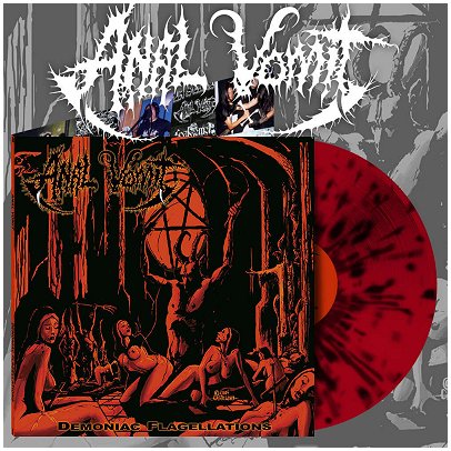 ANAL VOMIT \"Demonic flagellations\" [SPLATTER VINYL!]