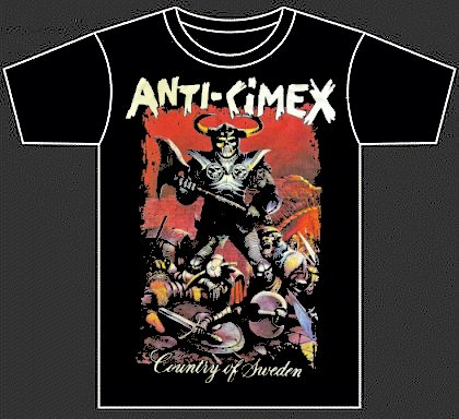 ANTI CIMEX \"Country of Sweden\" (color version, t-shirt)
