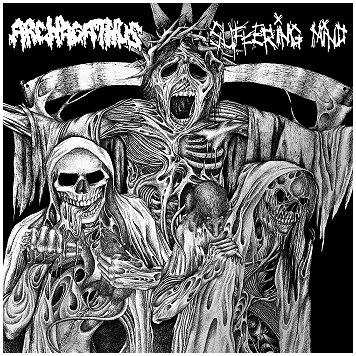 ARCHAGATHUS / SUFFERING MIND \"Split\" [WHITE VINYL!]