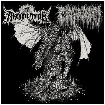 ARCHAIC TOMB / CRYPTWORM \"Split\"
