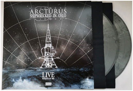 ARCTURUS \"Shipwrecked in Oslo\" [2xGREY VINYL LPs!]