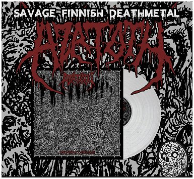 AZATOTH \"Ungodly carnage\" [CLEAR VINYL!]