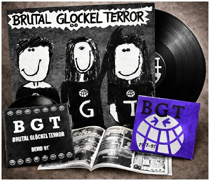 B.G.T. (Brutal Glockel Terror) "1987-91" [LP+7"+CD, COLOR VINYL!]