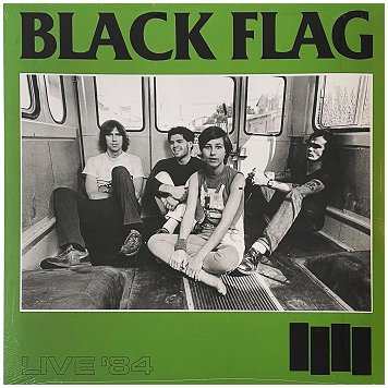 BLACK FLAG \"Live \'84\" [2xLP, IMPORT!]