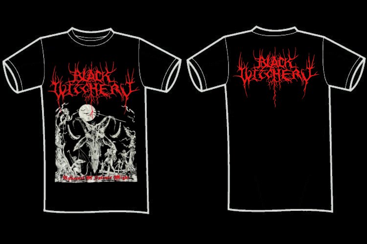 BLACK WITCHERY \"Upheaval of satanic might\" (t-shirt)