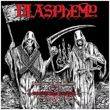 BLASPHEMY \"Live in Brazilian Ritual - Fifth attack\" [BRAZIL IMPORT!!!]