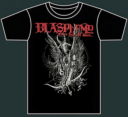 BLASPHEMY \"Fallen angel of doom - Anniversary\" (t-shirt)