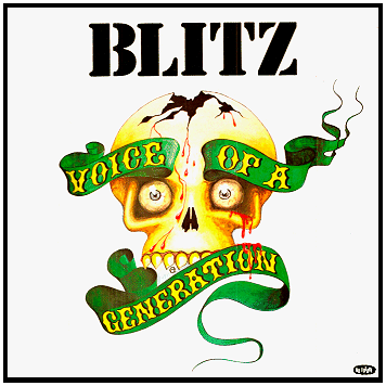 BLITZ \"Voice of a generation\" [GREEN LP!]