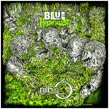 BLUE HOLOCAUST / HOUKAGO GRIND TIME \"Split\" [US IMPORT, NEON GREEN EP!]