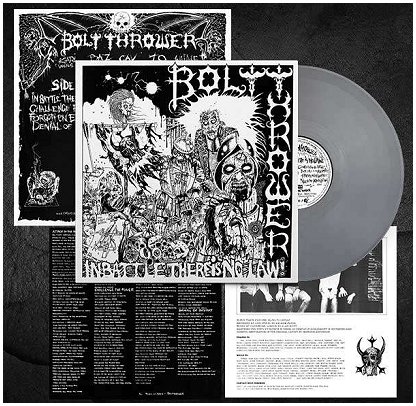BOLT THROWER \"In battle there is no law\" [SILVER VINYL!]