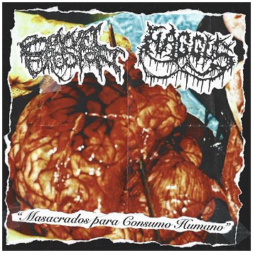 BOWEL EROSION / HAGGUS \"Split\" [RED VINYL, US IMPORT!]