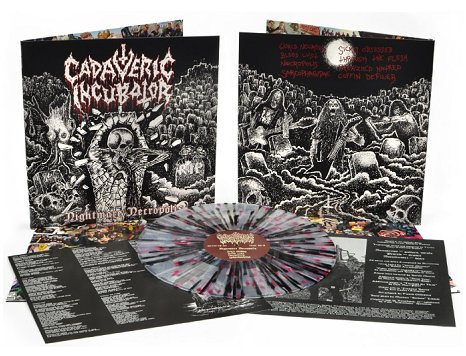 CADAVERIC INCUBATOR \"Nightmare necropolis\" [SPLATTER LP!]