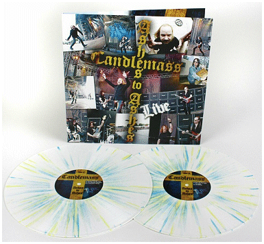 CANDLEMASS \"Ashes to ashes - Live\" [2xSPLATTER LP\'s!]