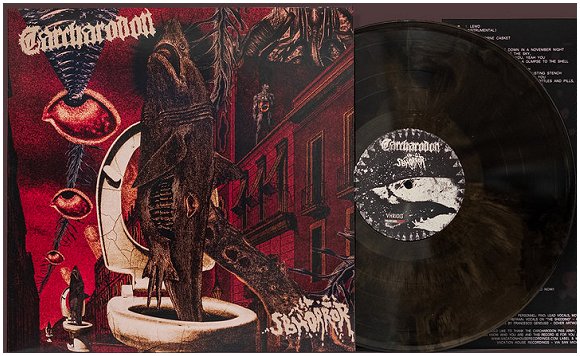 CARCHARODON \"Sbhorror\" [BLACK/GOLD MARBLE VINYL!]