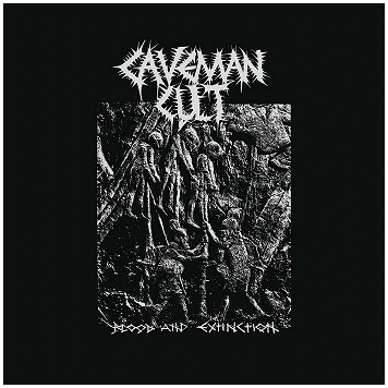 CAVEMAN CULT \"Blood and extinction\" [RED VINYL!]