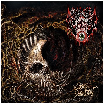 CEMETERY FILTH \"Sense of detriment\"  [MARBLED YELLOW VINYL, US IMPORT!]