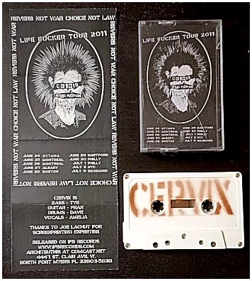 CERVIX \"Life fucker tour 2011\"