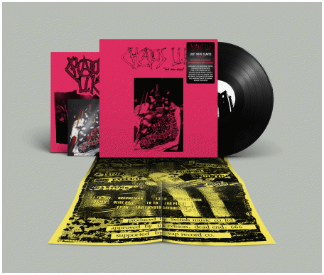 CHAOS U.K. \"Just mere slaves - 40th anniversary\" (black) PREORDER