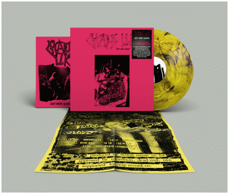 CHAOS U.K. \"Just mere slaves - 40th anniversary\" (diehard yellow) PREORDER