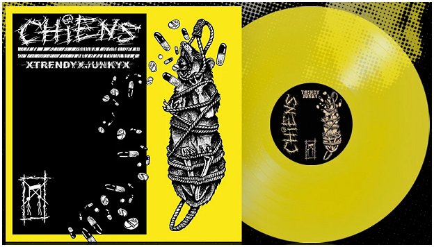 CHIENS \"xTrendyxJunkiex\" [YELLOW VINYL!]