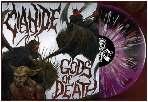 CIANIDE \"Gods of death\" [SPLATTER VINYL, US IMPORT!]