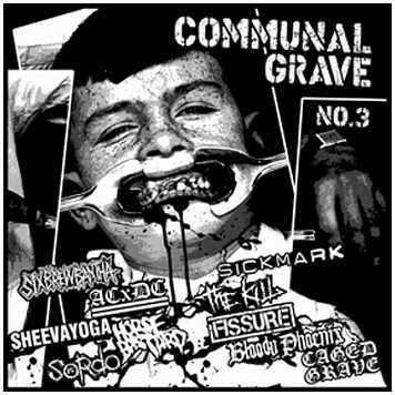 V.A. \"Communal grave 3\" [LP+Zine!]