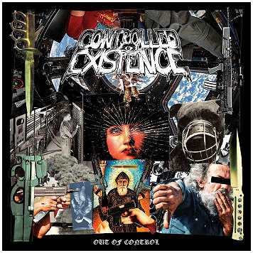 CONTROLLED EXISTENCE \"Out of control\" [CLEAR ORANGE LP!]