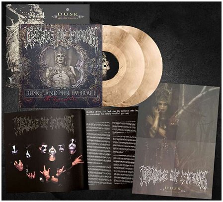 CRADLE OF FILTH \"Dusk and her embrace (The original sin)\" [2xLP, SMOKEY VINYL!]