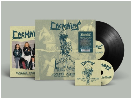 CREMAINS \"Nuclear carnage\" LP+CD (black)