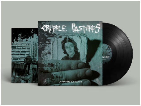 CRIPPLE BASTARDS \"La tua foto sul marmo\" (black) PREORDER