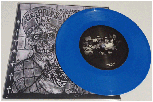 CRIPPLED FOX \"Attack of the thrash wrist\" [BLUE VINYL!]