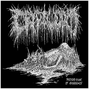 CRYPTWORM "Reeking gunk of abhorrence" [BLUE LP, IMPORT!]